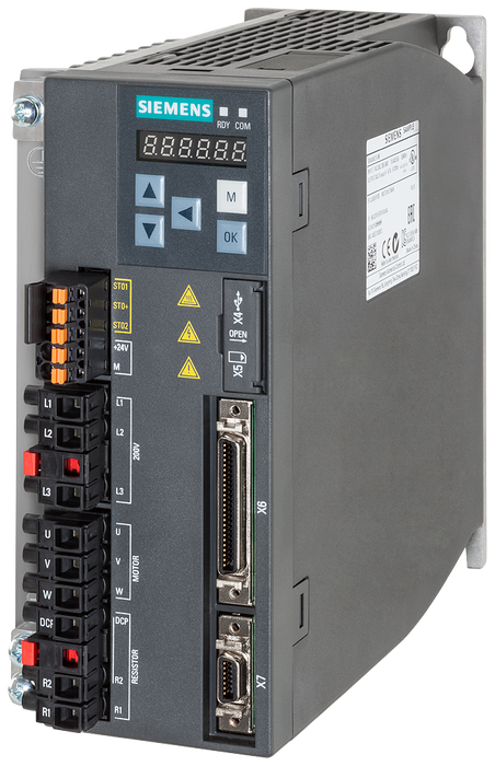 SIEMENS SINAMICS V90 .075KW 200-240V 1/3 FASES