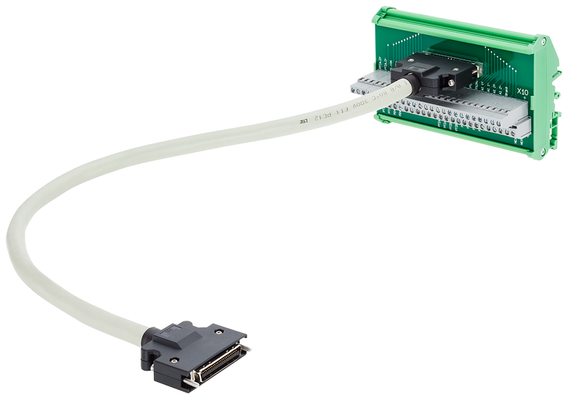 SIEMENS V90 CABLE DE CONSIGNA DE 50 POLOS DE LONG 0.5MTS