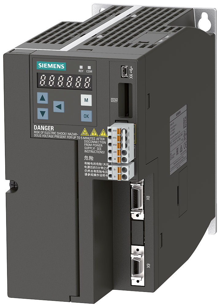 SIEMENS VARIADOR V90 2HP 380-480VAC C/PROFINET