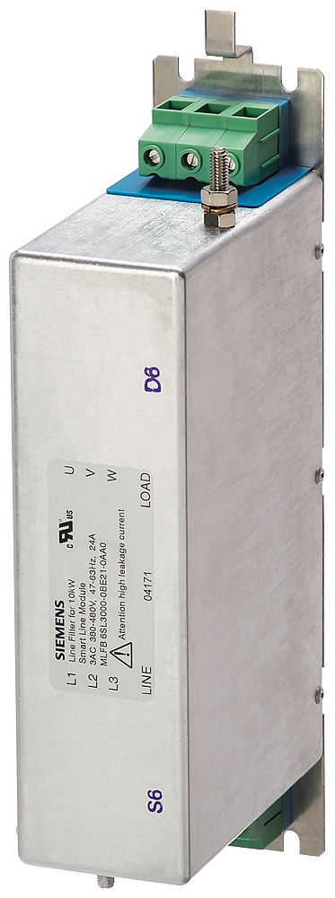 SIEMENS FILTRO DE RED P-10KW SMART LINE 3X480VAC