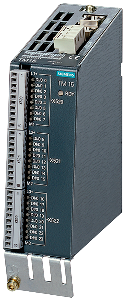SIEMENS SINAMICS TERMINAL MODULE TM15 24 DI-O DC 24V-0.5A SIN CABLE