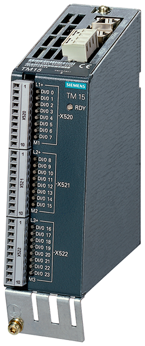 SIEMENS SINAMICS TERMINAL MODULE TM15 24 DI-O DC 24V-0.5A SIN CABLE