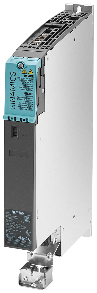 SIEMENS SINAMICS S120 MODULO MOTOR UNICO ENT.600VDC SAL.400V 3AC