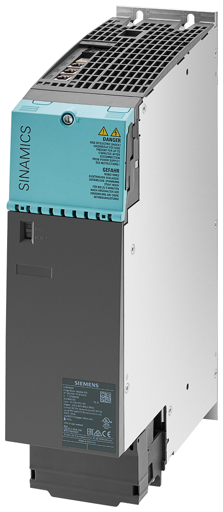 SINAMICS S120 MODULO MOTOR UNICO SALIDA 400V 3AC 60A