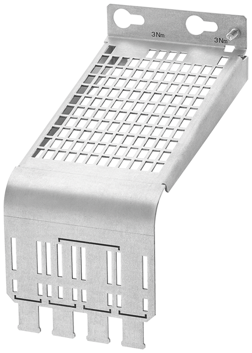 SIEMENS CHAPA CONEX PANTALLAS 100mm 45A/60A MOTOR MODULES