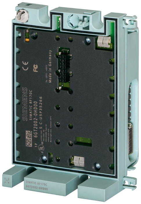 SIEMENS SIMATIC RF170C P/ET200PRO MOD BASE P/2 LECTS RS422 RS232