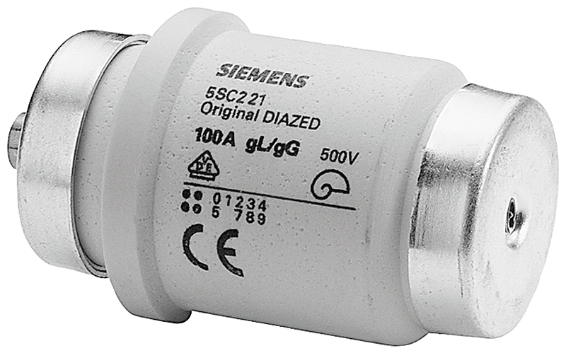 SIEMENS FUSIBLE BOTELLA (DIAZED) ACCION LENTA 100A