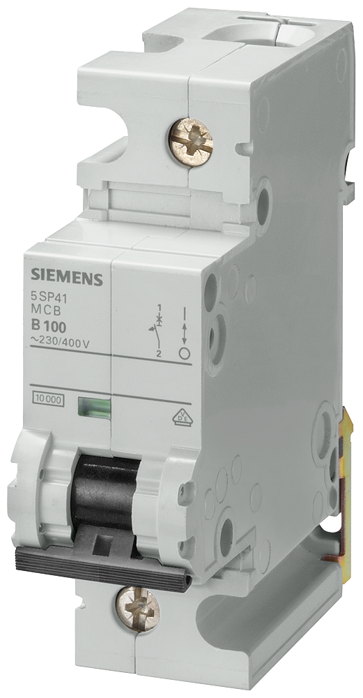 SIEMENS INT TERMOMAG 1P 100A C 10kA 230/400VAC
