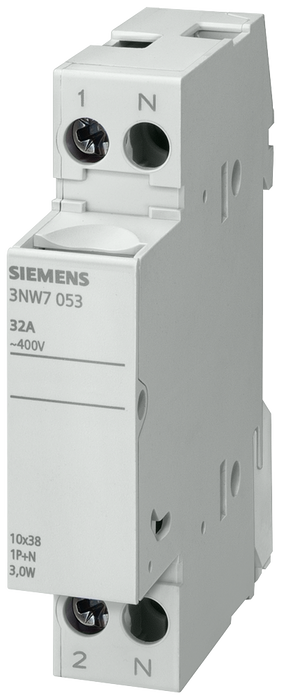 SIEMENS PORTAFUSIBLE 14X51mm 2 POLOS