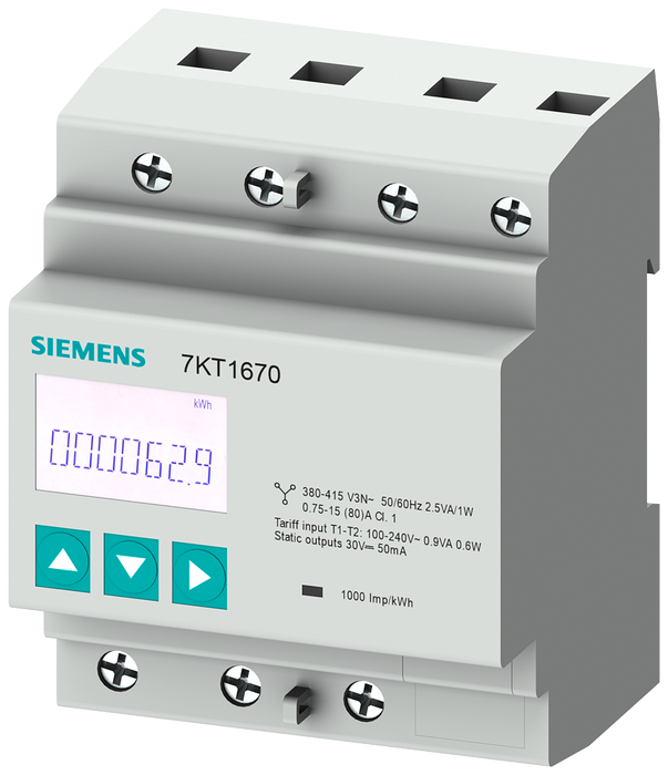 SIEMENS TRANSFORMADOR DE CORRIENTE 3 FASES 80A L-L:400V L-N:230V