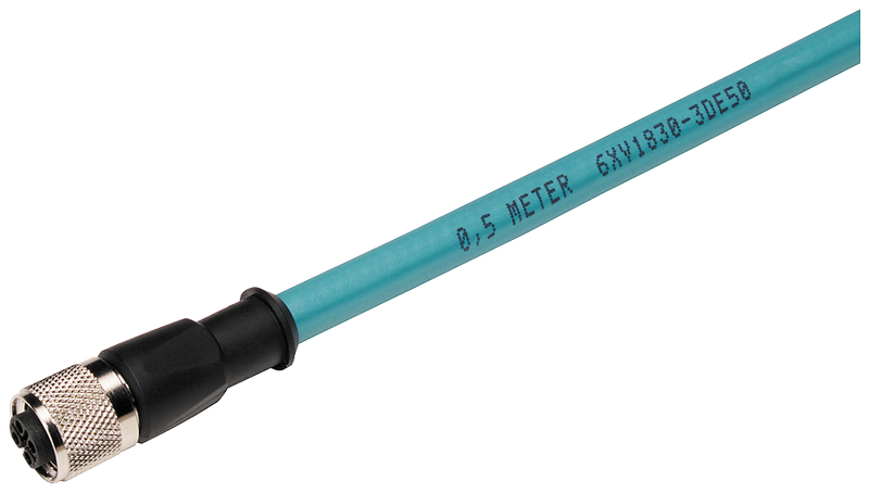 SIEMENS SIMATIC NET PROFIBUS M12 CABLE ET200 10 MTS
