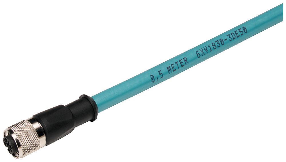 SIEMENS SIMATIC NET PROFIBUS M12 CABLE ET200 10 MTS