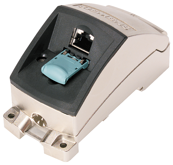 SIEMENS SIMATIC IND ETHERNET FAST CONNECT RJ45 MOD OUTLET BASE C-INSERT