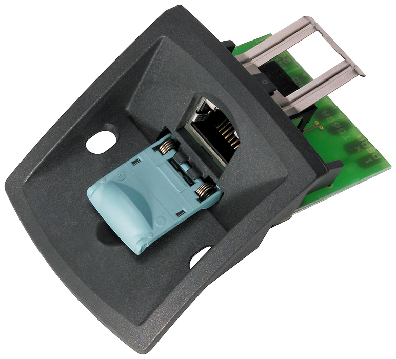SIEMENS SIMATIC INSERTO CON 1 TOMA RJ45 (EMPAQUE 4 PZAS)