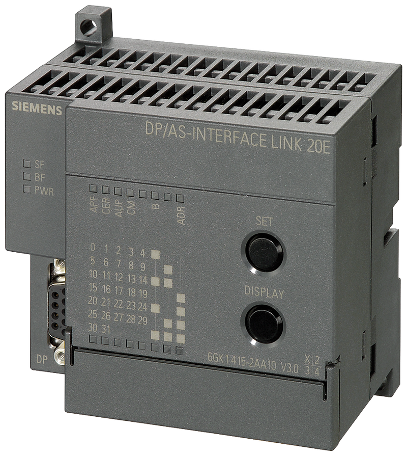 SIEMENS SIMATIC NET DP-AS-INTERFACE LINK 20 E PASARELA PROFIBUS-DP - AS-INTERFACE