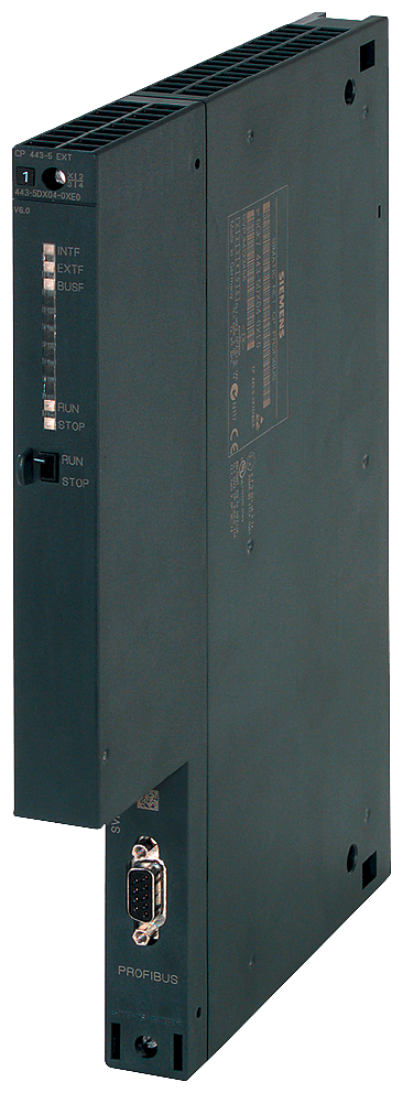 SIEMENS SIMATIC CP443-5 EXTENDED P-CONECT S7400 A PROFIBUS DP S5 COMPATI
