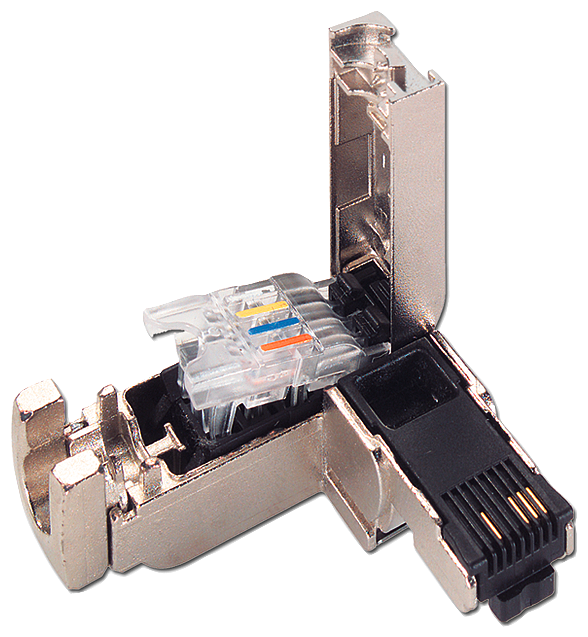 SIEMENS SIPLUS NET RJ45 PLUG 90 2 x 2 BASADO EN  6GK1901-1BB20-2A