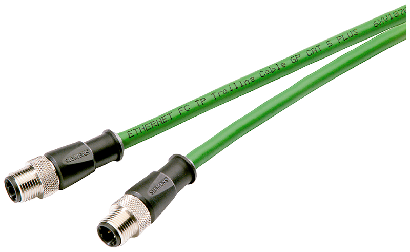 SIEMENS SIMATIC IE CONNECTING CABLE M12-M12 0.5MTS