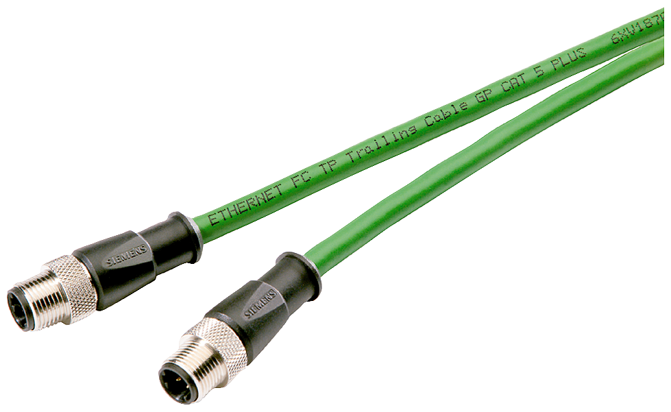 SIEMENS SIMATIC CABLE ETHERNET M12-180/M12-180 CODIF D 2 MTS