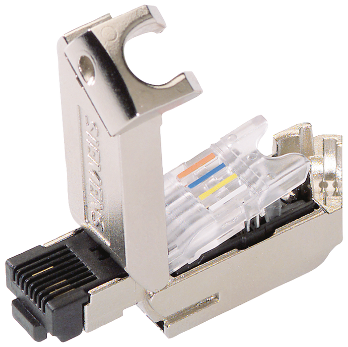 SIEMENS SIMATIC CONECTOR RJ45 2X2 145 GRADOS PAQ 10 PZAS