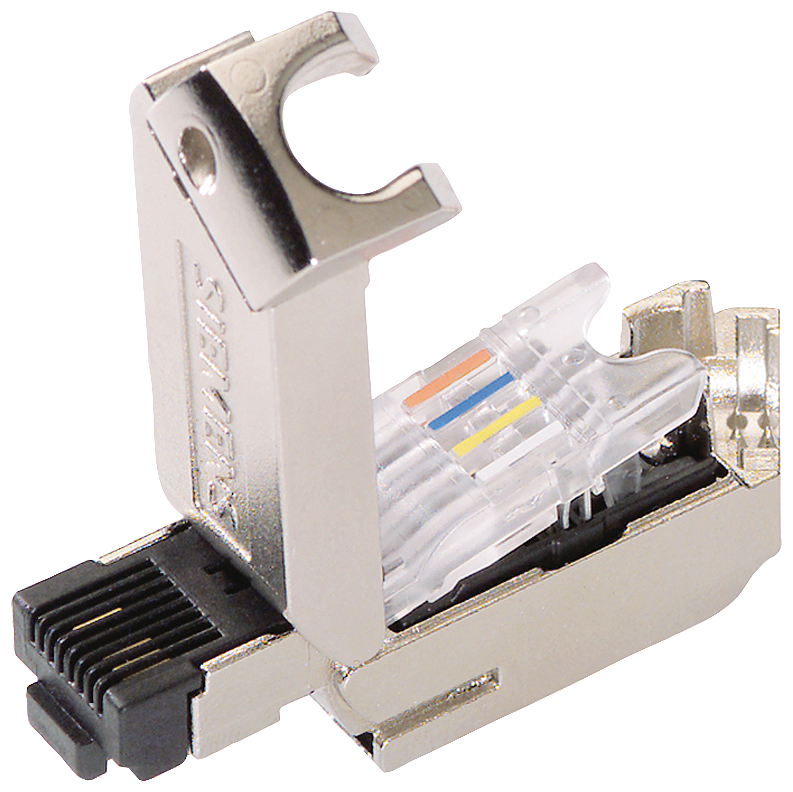 SIEMENS CONECTOR PROFINET RJ45 2X2 145 GRADOS 50 PZAS