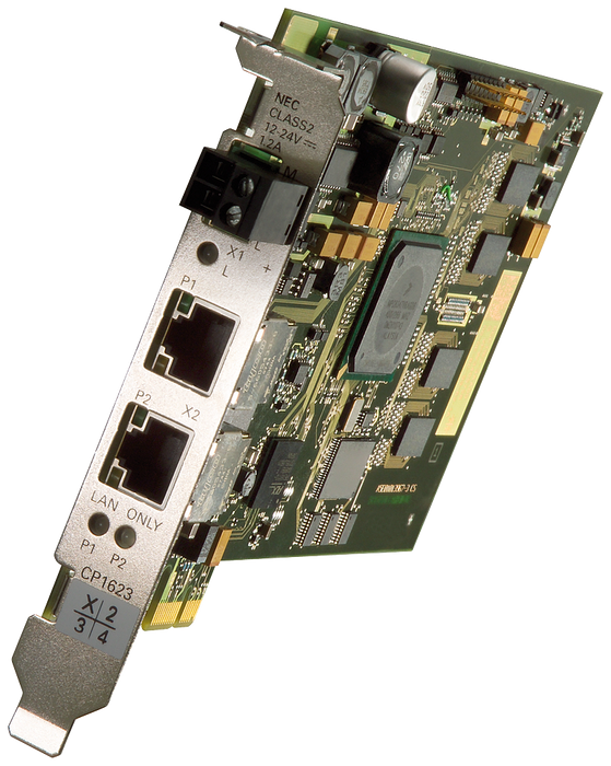 SIEMENS SIMATIC COMM PROC. CP1623 PCI EXPRESS IND. ETHERNET W-2PORT RJ45