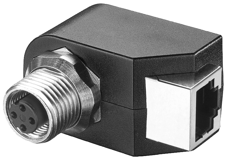 SIEMENS SIMATIC IE 90 GRADOS P. TRANSICION M12/RJ45 (PQ. 5 PZAS)