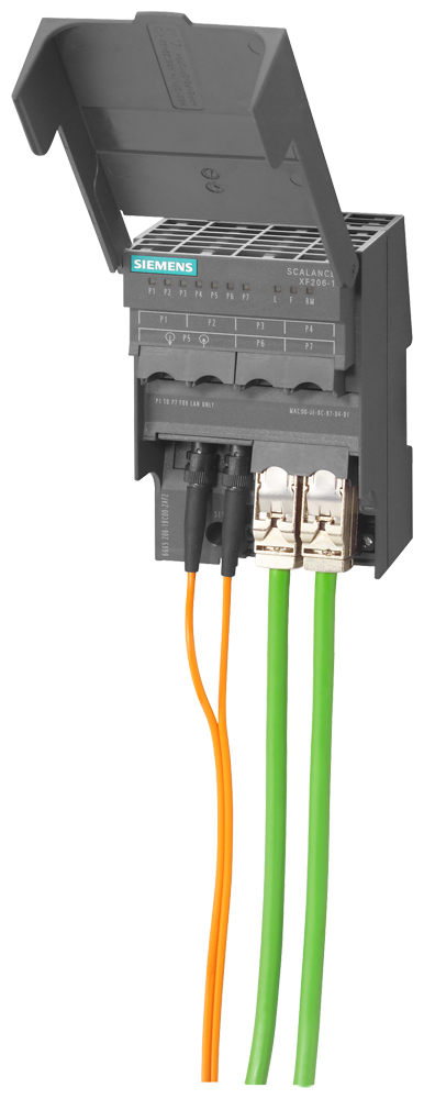 SIEMENS SWITCH SCALANCE 6xRJ45 10/100 Mbit/s 1xFO ADMINISTRABLE XF206-1