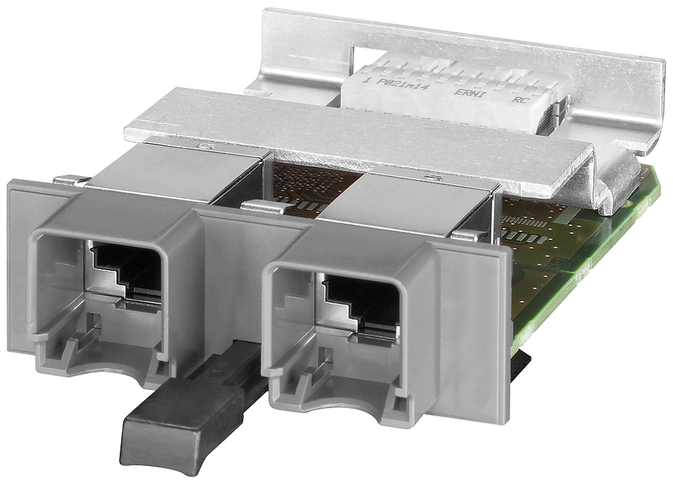 SIEMENS SCALANCE X MODULO DE MEDIO MM992-2CUC 2XRJ45