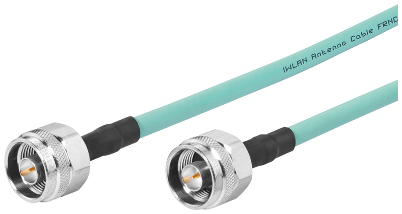 SIEMENS SIMATIC N-CONNECT MALE-MALE CABLE 5MTS RCOAX