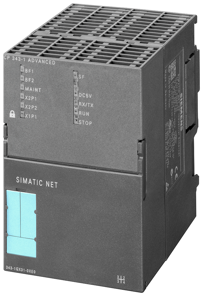 SIEMENS SIMATIC CP343-1 ADVANCED F-CONNECT S7-300 A IND ETHE PROFINET IO