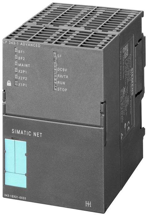 SIEMENS SIMATIC CP343-1 ADVANCED F-CONNECT S7-300 A IND ETHE PROFINET IO