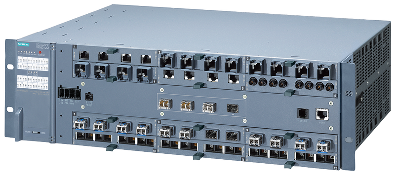 SIEMENS SCALANCE XR552-12M MANAGEDIE SIWTCH RACK 19"