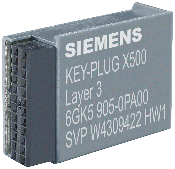 SIEMENS KEY-PLUG XR-500 LAYER REMOVABLE DATA STORAGE