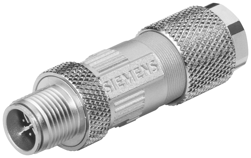 SIEMENS SIMATIC M12 PLUG PRO 4X2 CONECTOR C-CAJA DE METAL