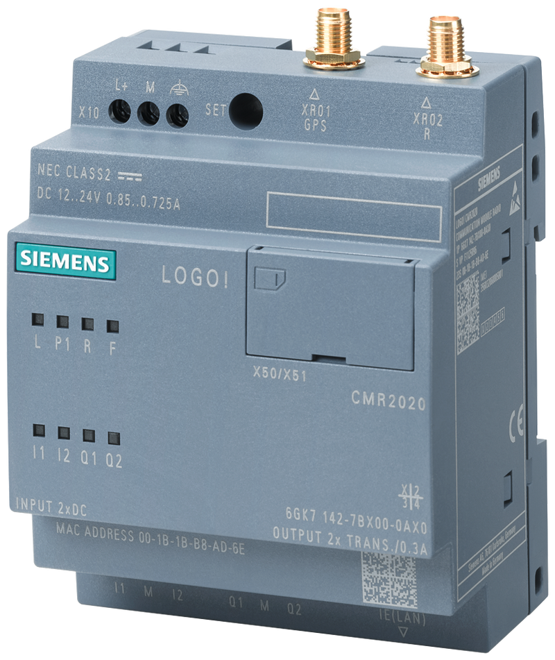 SIEMENS COMMUNICATION MODULE LOGO! CMR2020 SKU: 6GK7142-7BX00-0AX0
