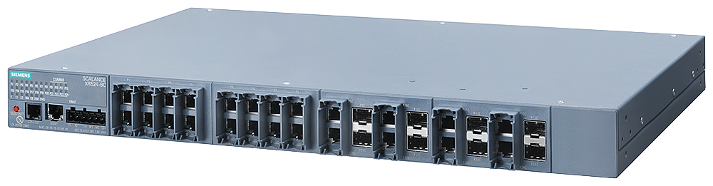 SIEMENS SCALANCE XR524-8C CONMUTADOR IE ADMINISTRADO CAPA 3 CON K