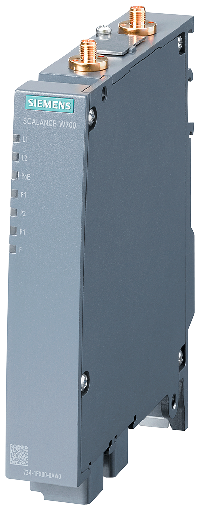 SIEMENS SIMATIC IWLAN CLIENT SCALANCE W734-1 RJ45 1 RADIO 2 CON