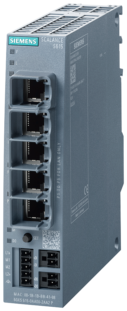 SIEMENS SWITCH SCALANCE 5xRJ45 10/100 Mbit/s S615