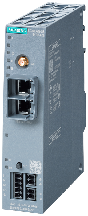 SIEMENS SIMATIC SCALANCE M874-3 3G MOD COMUNICACION IP INALAMBRIC