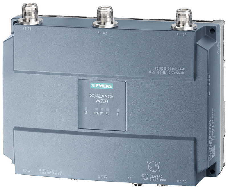 SIEMENS SIMATIC IWLAN SCALANCE W748-1 M12 ACCESS POINT