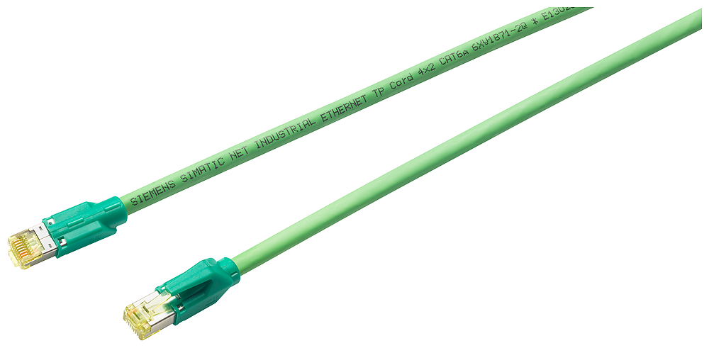 SIEMENS INDUSTRIAL ETHERNET TP CORD RJ45/RJ45 CAT 6A 30M