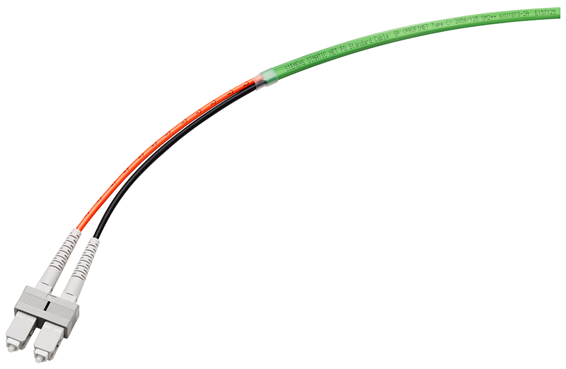 SIEMENS SIMATIC FIBRA OPTICA GP 50/125 COENCTORIZADO 2X2 CONECT 150 MTS