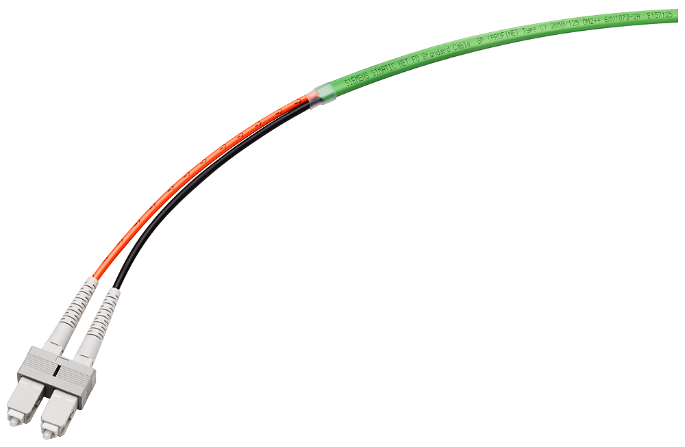 SIEMENS SIMATIC FIBRA OPTICA GP 50/125 COENCTORIZADO 2X2 CONECT 150 MTS