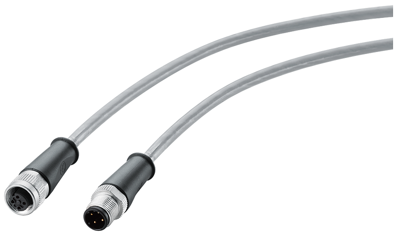 SIEMENS SIMATIC POWER CONNECTING CABLE M12-80/M12 M-H 4P 1MTS