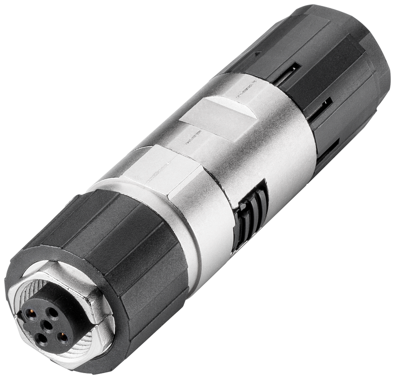 SIEMENS SIMATIC CONECTOR M12 PROFIBUS HEMBRA METAL P/ET200PRO 5PZ
