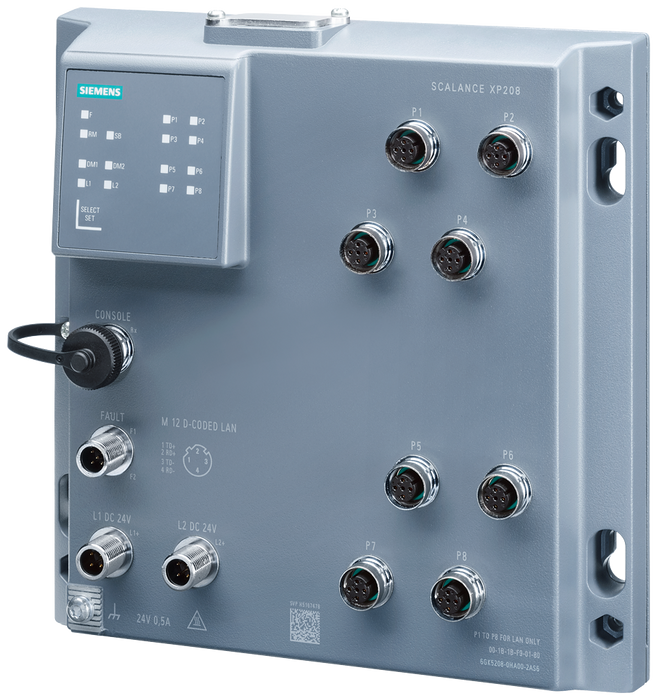 SIEMENS SCALANCE XP208 SKU: 6GK5208-0HA00-2AS6