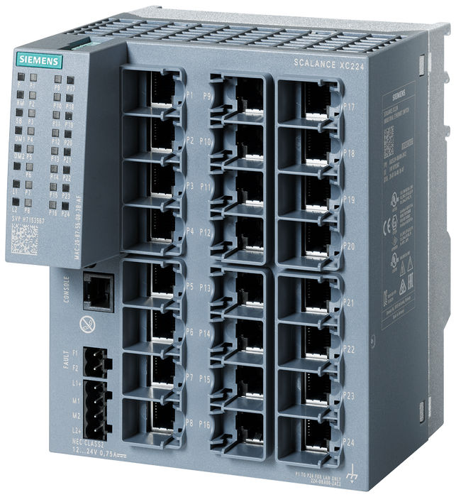 SIEMENS SCALANCE XC224 SKU: 6GK5224-0BA00-2AC2