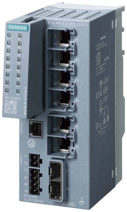 SIEMENS SCALANCE XC206-2SFP G SKU: 6GK5206-2GS00-2AC2