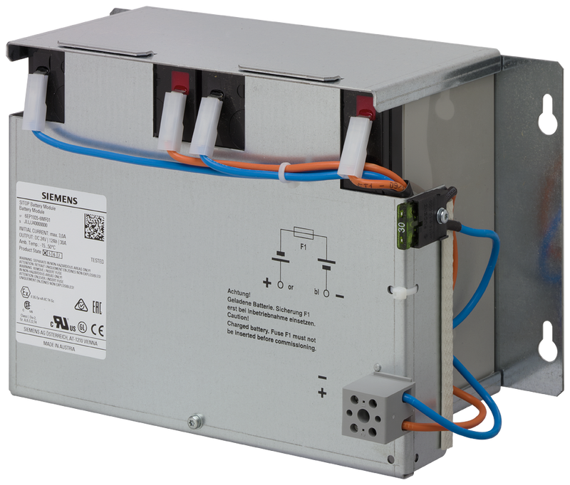 SIEMENS SIMATIC SITOP MODULO DE BATERIA 24V-12AH